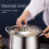 Stainless steel pot 22cm 3