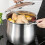 Stainless steel pot 22cm 5