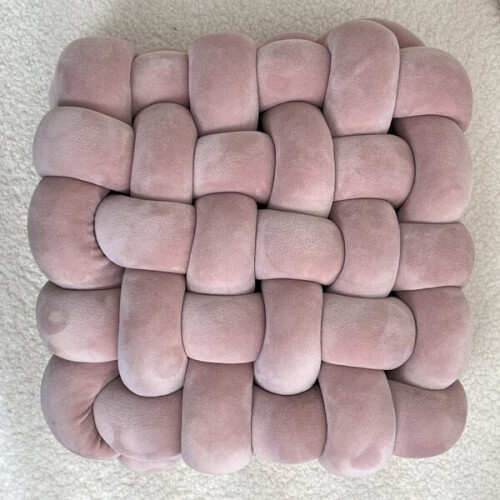 Handmade knot pillow 1