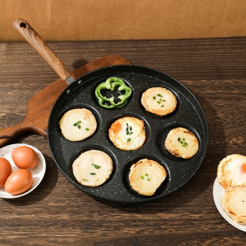 Universal non-stick pan for 7 shapes 1