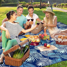 Extra Large Picnic Blankets Waterproof Foldable (80