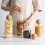 Glazen pot met houten deksel 3