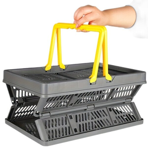 Opvouwbare plastic boodschappentas 1