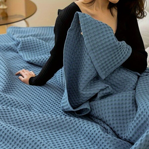 coperta a quadri in cotone 2