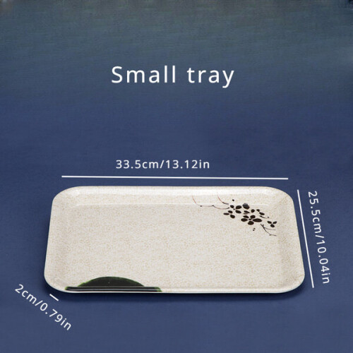 Melamine serving tray for food 1