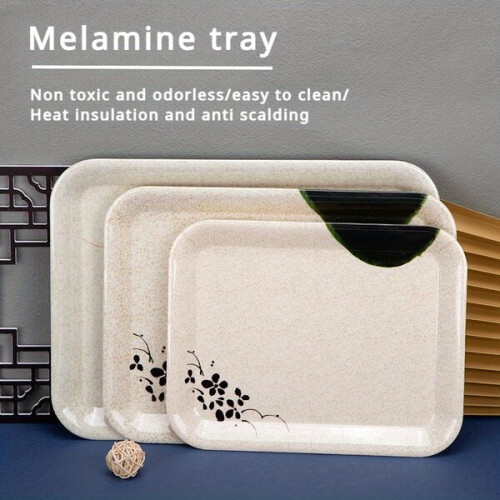 Melamine serving tray for food 2