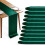 Satijnen tafelloper set 5