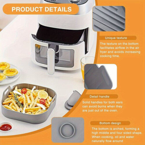 Siliconen mandje voor airfryer 2