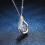 Silver water drop pendant 5