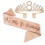 2pcs/Set, Rose Gold Birthday Sash and Crown 2