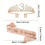 2pcs/Set, Rose Gold Birthday Sash and Crown 5