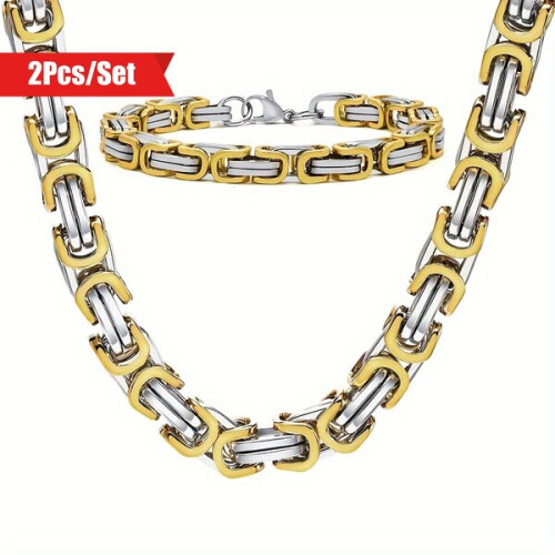 Schmuckset aus Edelstahl 1