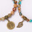 Vintage stone bead bracelet 5