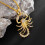 Luxe hanger met het sterrenbeeld Schorpioen. 5