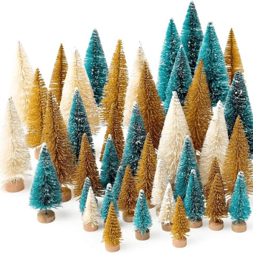 Artificial mini Christmas trees 1