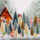 Artificial mini Christmas trees 3