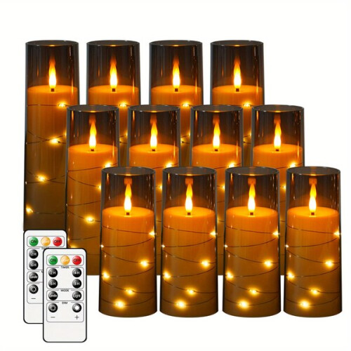 LED-kaarsenset met afstandsbediening 1