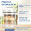 Glass breakfast jar with lid and spoon 4