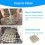 Quadratische Silikon-Backofen-Grillform, BPA-frei 3