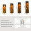 LED-kaarsenset met afstandsbediening 5