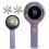 Rechargeable fabric shaver with LED display. 3