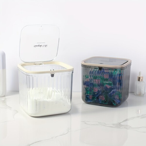 Transparent detergent container 2