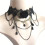 Halloween kanten ketting met hanger 3