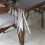 Transparent PVC tablecloth for table 2
