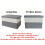 Boîte de rangement pliable avec couvercle 4