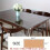 Transparent PVC tablecloth for table 4
