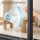 Magnetic triangular window cleaner 2