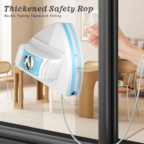 Magnetic triangular window cleaner 1