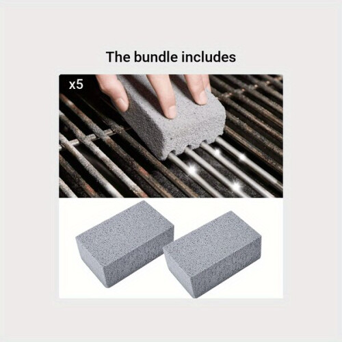 Grill cleaning brush stone 1