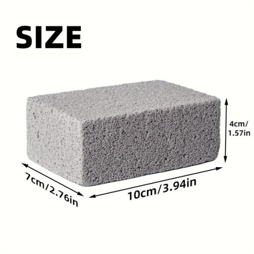 Grill cleaning brush stone 2