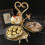 Glass three-tier fruit bowl 5