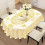 Ovaal plastic tafelkleed 4