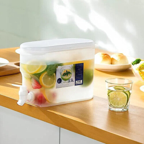 Plastic beverage dispenser with tap 2