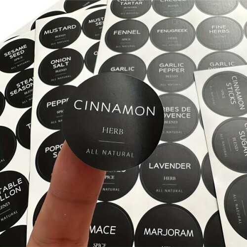 Spice label set 180 pcs. 1