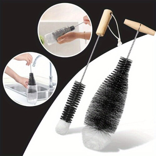 Glass bottle cleaning brushes 2