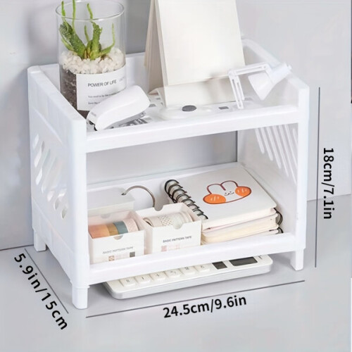 Bureau-organizer met twee lagen 1