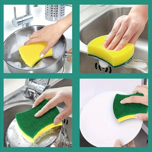 Schrobspons en -pad set 2