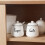 Ceramic spice jar set 4