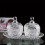 Crystal glassware set for the kitchen 2