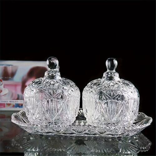 Crystal glassware set for the kitchen 1