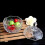 Crystal glassware set for the kitchen 3