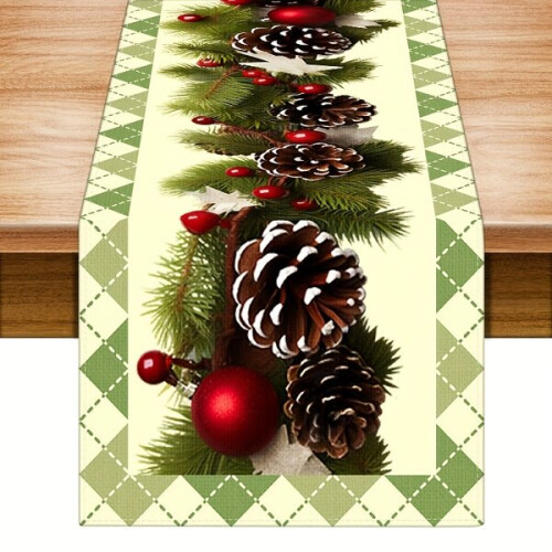 Feestelijke kersttafelloper 1
