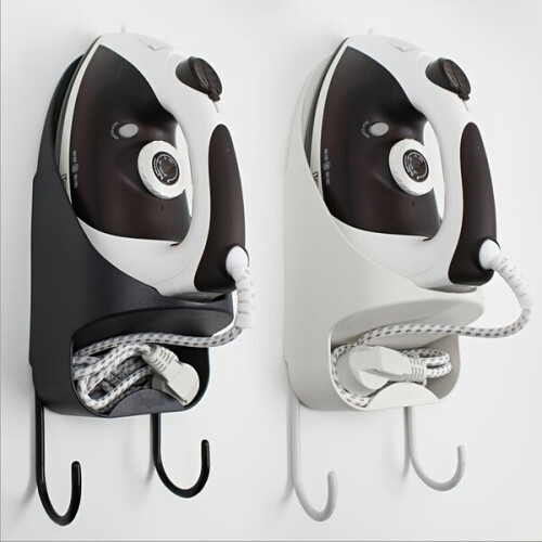 Ironing board holder with hook 2