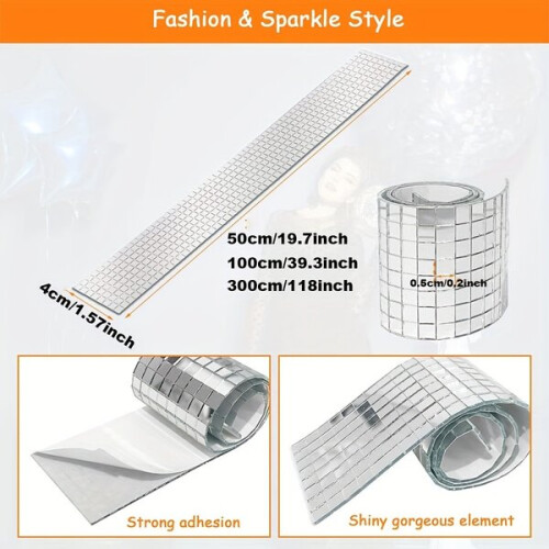 Shiny sequin mosaic stickers 2