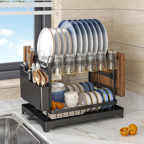 Two-level dish dryer 1