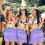 Hawaiian dance costume set 4